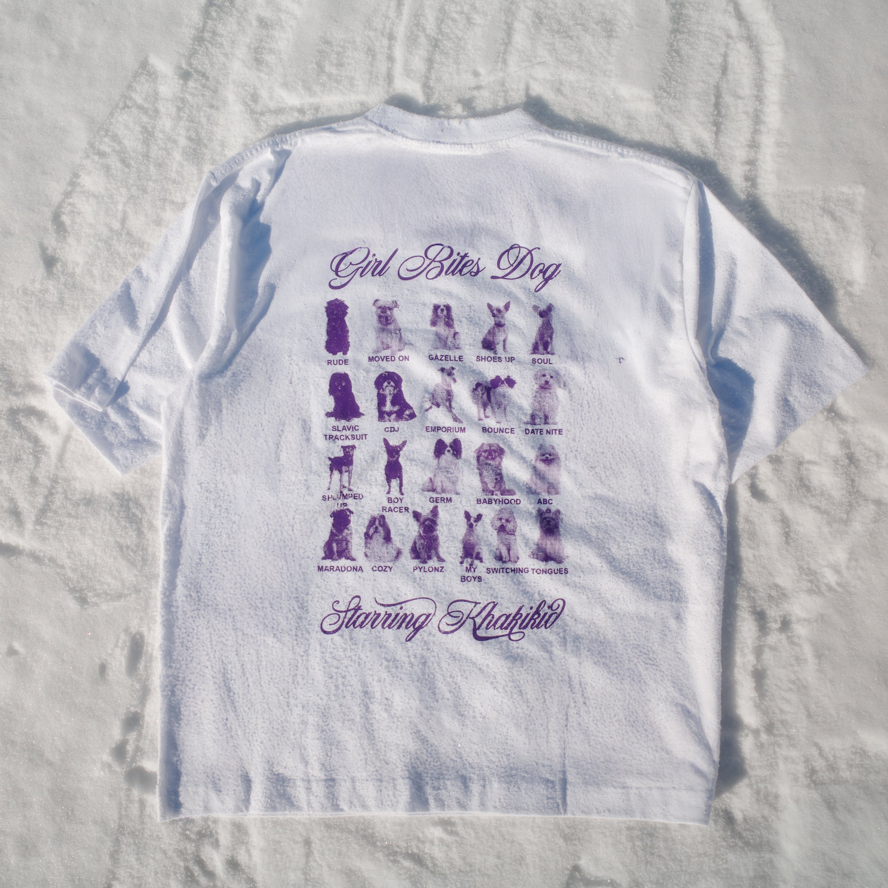 Girl Bites Dog White