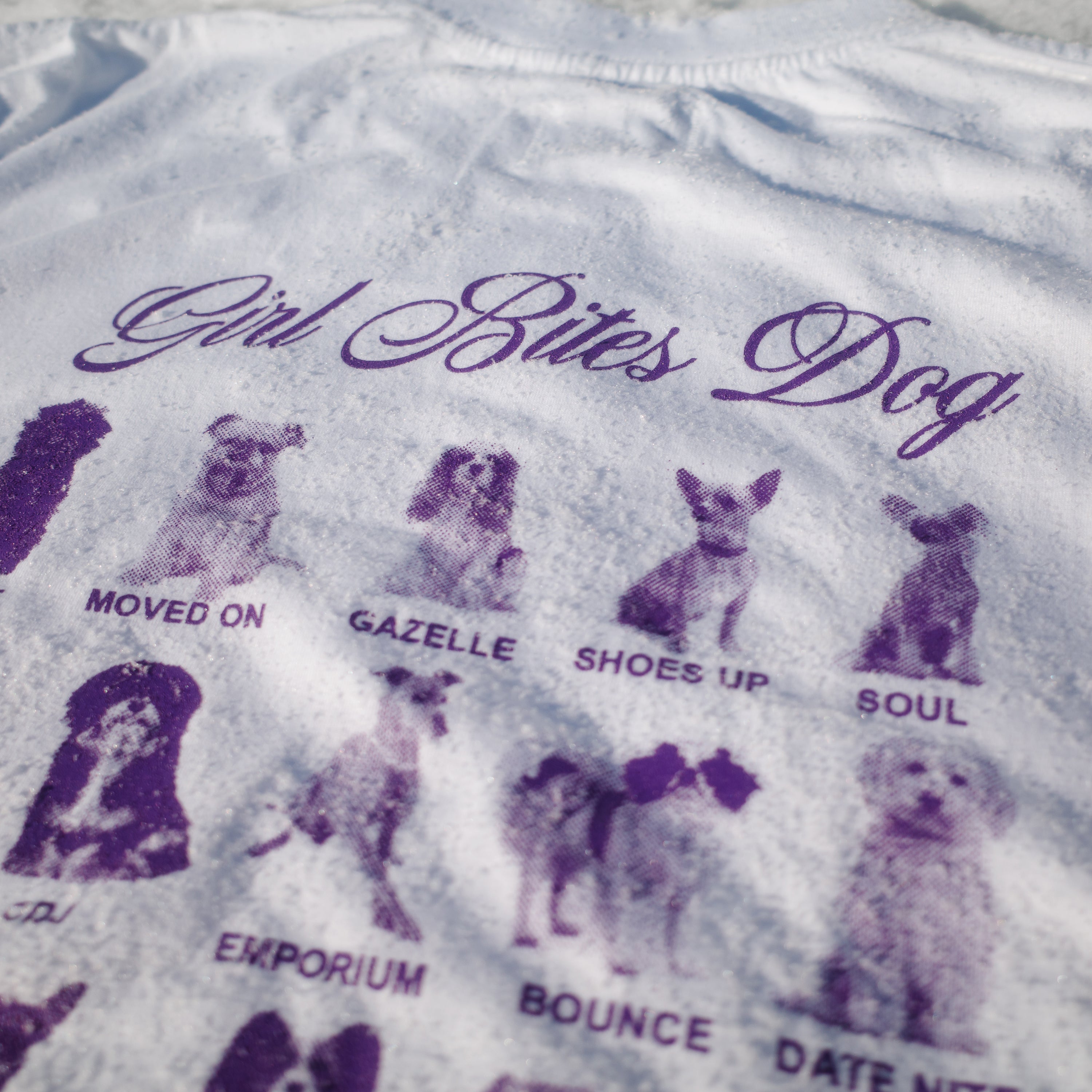 Girl Bites Dog White