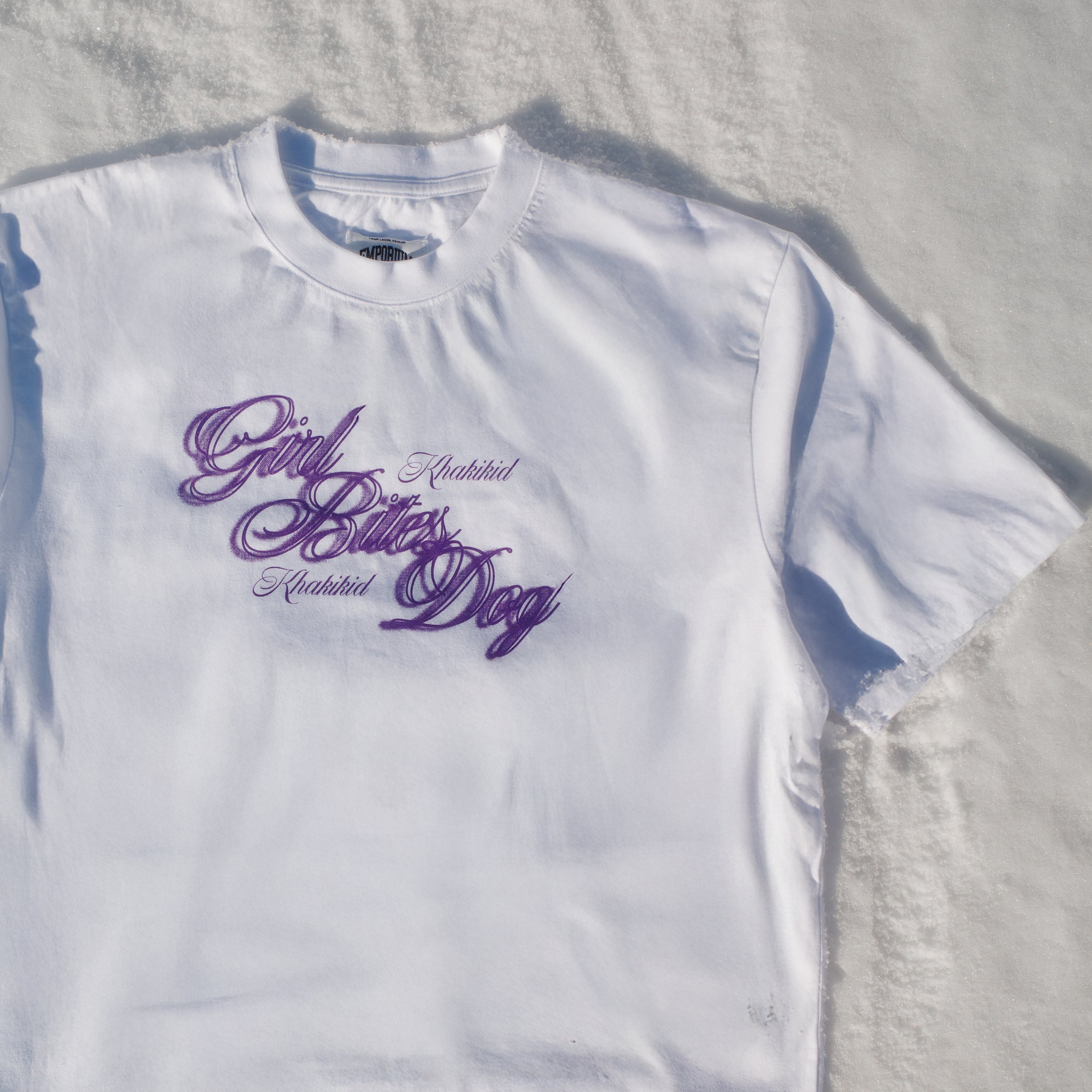 Girl Bites Dog White